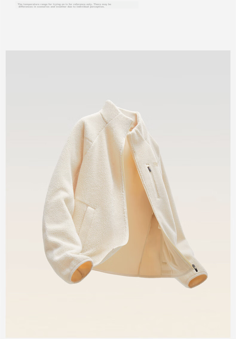 Bananain [Liu Haocun's Choice] Hot Skin 302++ Women's Fleece Short Jacket, Autumn And Winter Warmth, Heat Retention, Windproof Inner Layer 8