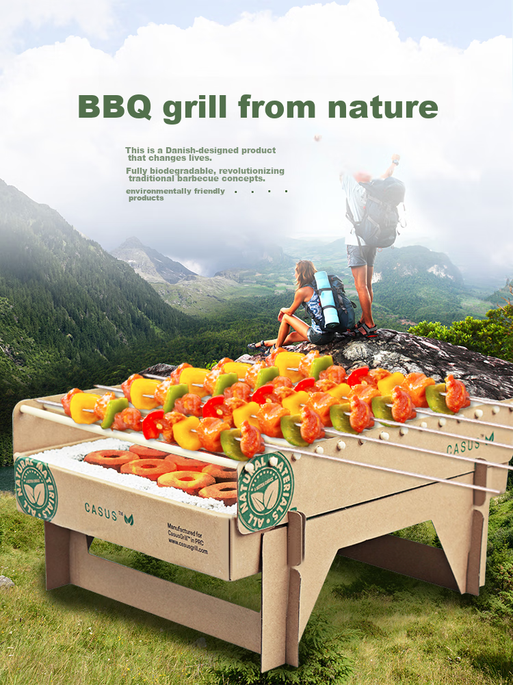 Suncojia BBQ Grill Charcoal and Electric Dual-Use Stove Hot Pot Tea Stove Lamb Skewer Grill Wood Charcoal Frying Grill 304 Stainless Steel Grilling Net 4