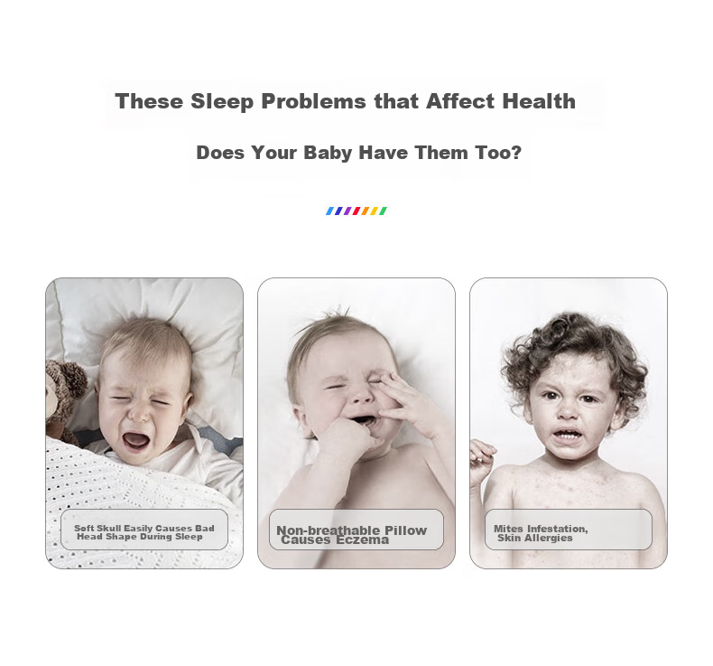 Bebebus Infant Shaping Pillow for 0-6 Months, Round Head Correction, Baby Pillow for 0-1 Year Old, Shaping Pillow, Breathable And Antibacterial Model 4