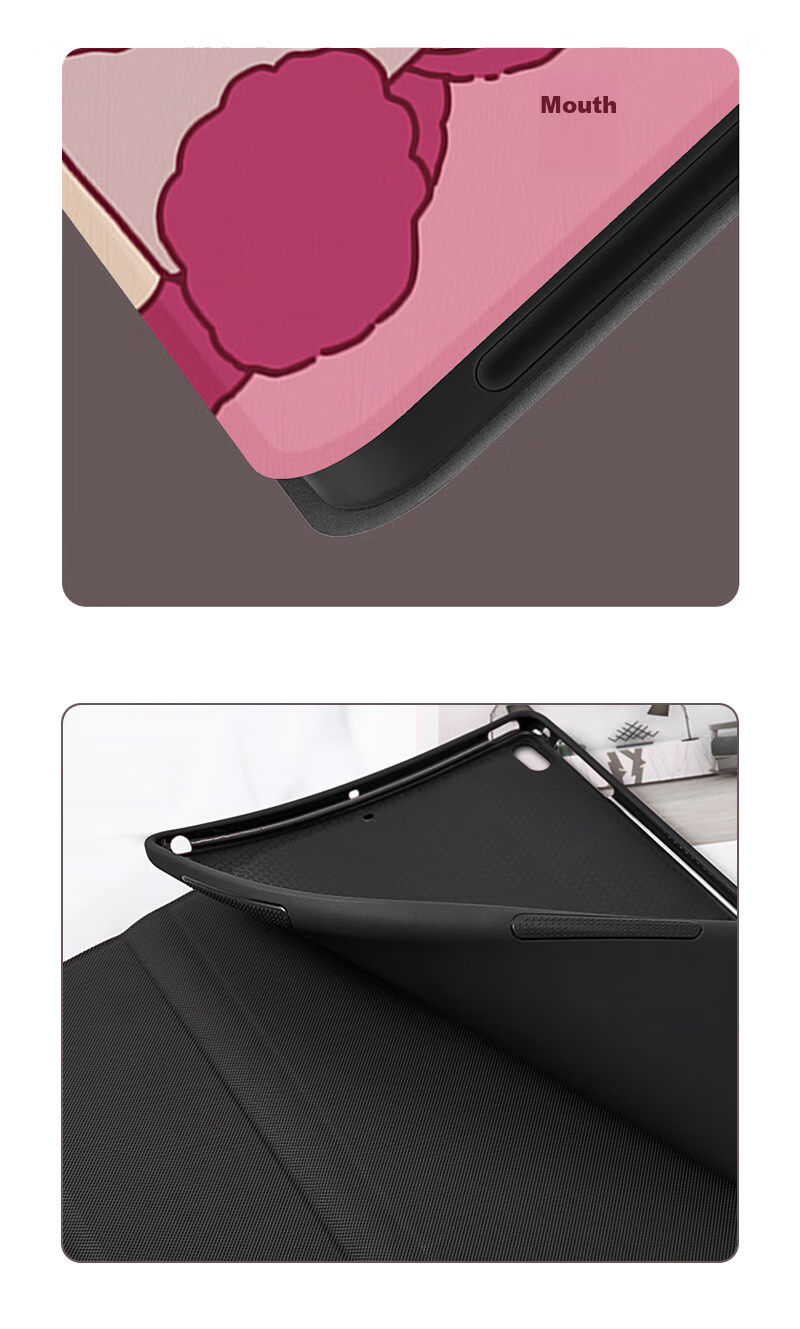 Yingkaida Compatible with Huawei MatePad Air 11.5-Inch, Universal Fit for MatePad 24/23 Models, 11.5-Inch Protective Case, Cartoon Anti-Drop Tablet Cover, Strawberry Bear Design, 2023 Model 15