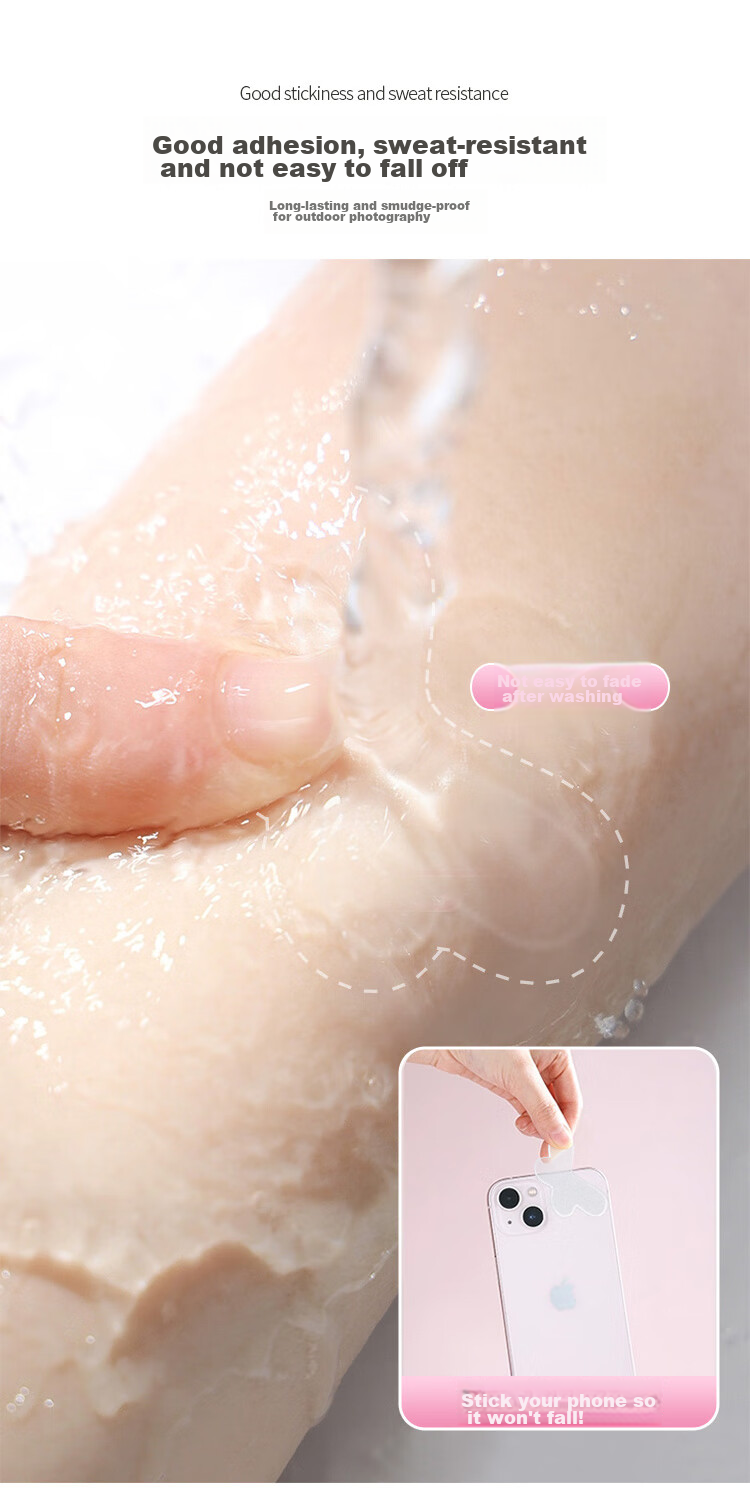 UPLUS Fairy Ear Stickers Butterfly Style 40 Pieces Newly Upgraded Strong Support Wind-Seeking Ear Stand Invisible Waterproof Shaping 5