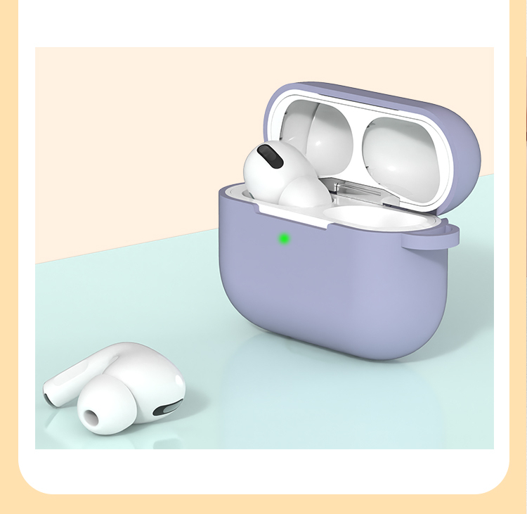 ESCASE AirPods 4th Generation Protective Case for Airpods 4, Apple Wireless Bluetooth Earphones Shockproof Dustproof Silicone Case for Men And Women, Stain-Resistant Wear-Resistant White + Lanyard 14