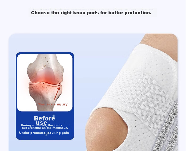 Li-Ning Knee Brace for Women, Sports Meniscus Arthritis Injury Fluid Retention, Specialized for Running, Hiking, Badminton, Patella Protectio 13
