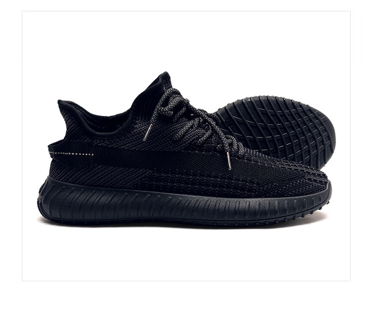 Warrior Men's Shoes, Coconut Shoes, Running Shoes, Versatile Women's Shoes, Couple Casual Shoes, 498YD, Black, Size 35 15