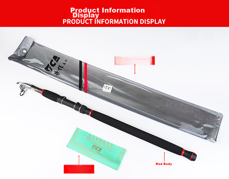Dijia Haigan Jiaolong 3.6-Meter Fishing Rod Set, Sea Rod Set, Casting Rod, Long-Distance Casting Rod for Big Fish 3