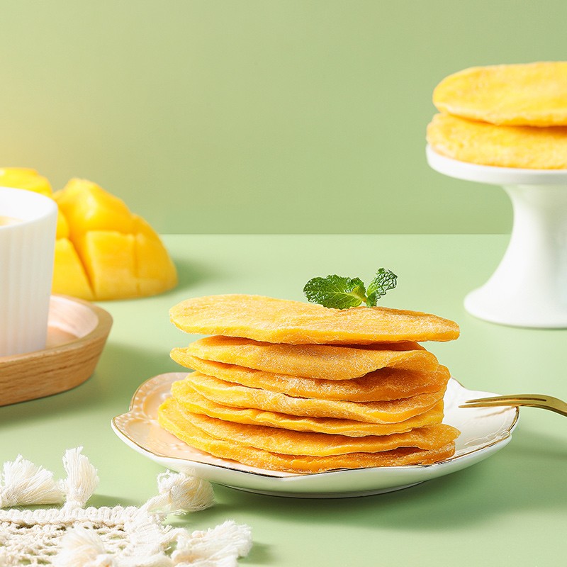 华味亨芒果干500g/袋 蜜饯果干办公室休闲零食果脯干量贩装出游团购