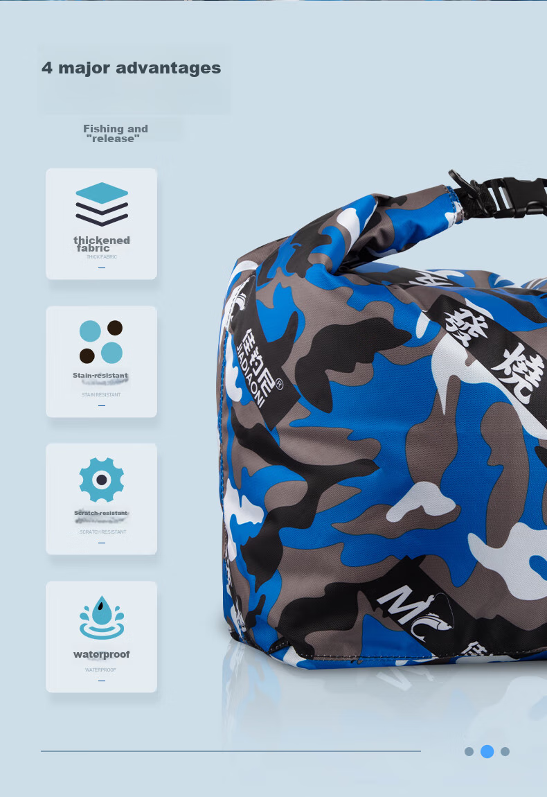 JIADIAONI Live Fish Bag, Fishing And Wild Fishing Handheld Waterproof Foldable Fish Keeper, Thickened Storage Fish Bag, Medium Size, Upgraded Thicker 1