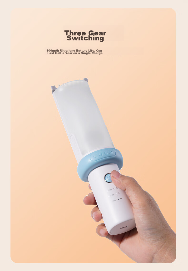 LUSN Baby Hair Clipper, Ultra-quiet, Automatic Hair Suction, for Children And Infants, Specialized Electric Shaver for Trimming Hair 14