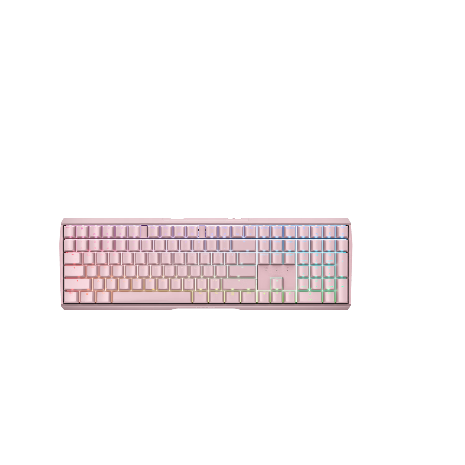 CHERRY MX3.0S Wireless Keyboard, Mechanical Keyboard with 108 Keys, Gaming Keyboard, Bluetooth Tri-Mode, RGB Lighting Effects, Aluminum Alloy Shell, Compatible with Windows/Mac