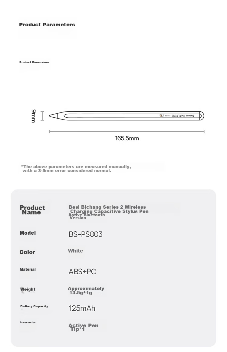 BASEUS Capacitive Stylus for IPad, Apple Pencil [Line Dog] Compatible with 2026 Pro/Air8/Mini/iPad11 Tablet Touch Screen Writing Pen Apple Pencil 28