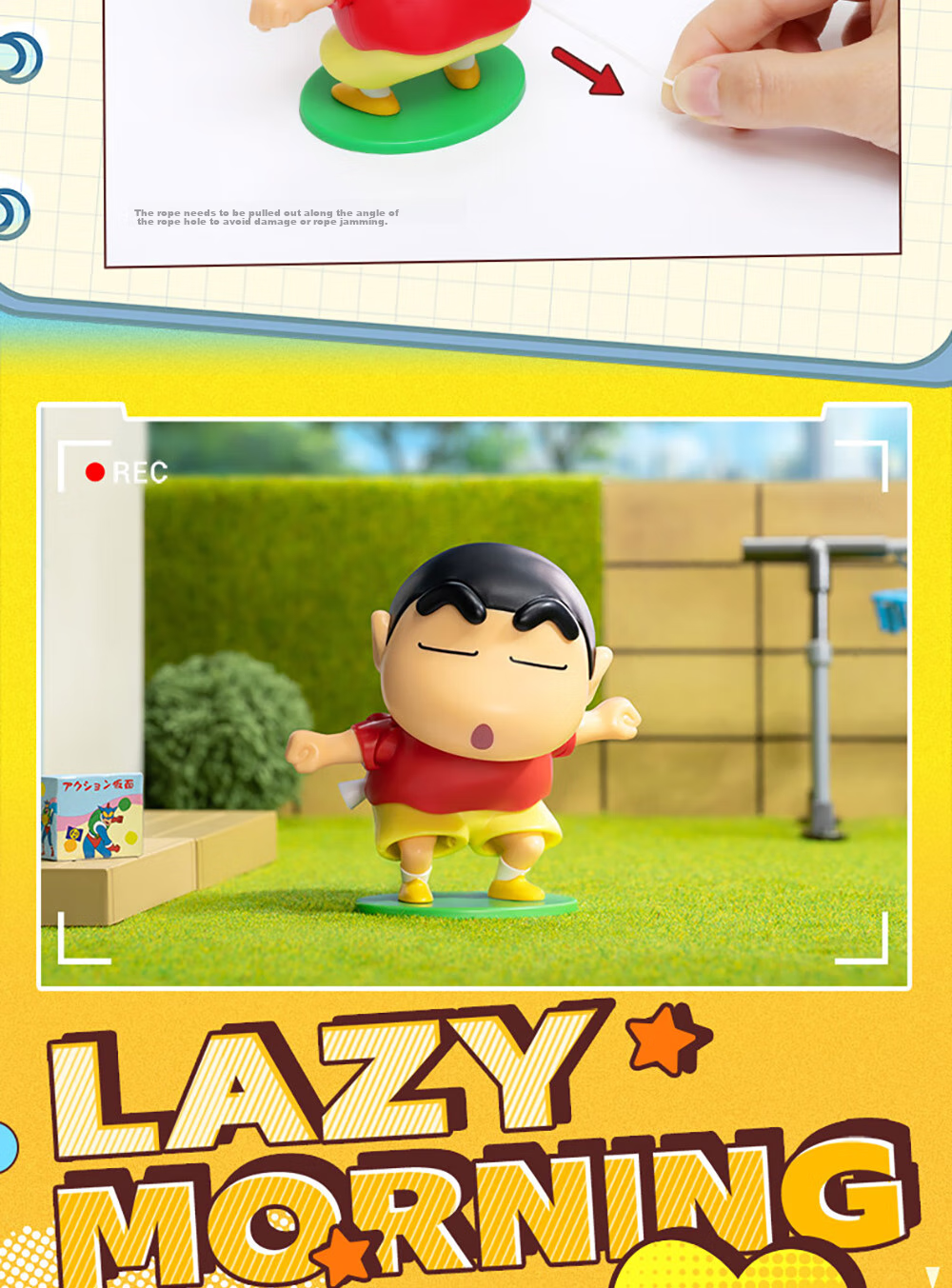 52TOYS Crayon Shin-chan Retro Mini TV Blind Box Trendy Collectible Figure Toy Gift Random Single for Boyfriend 9