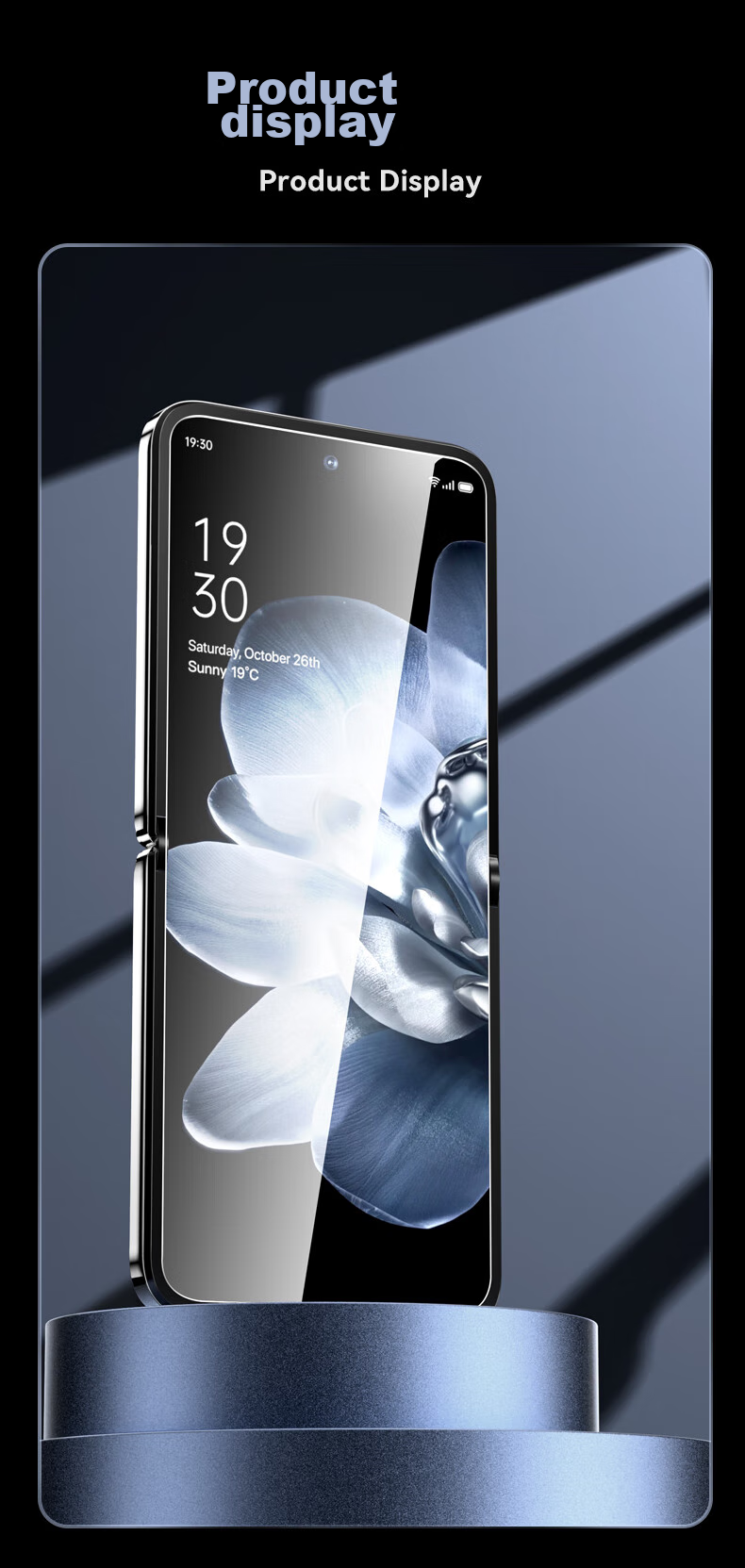BIAZE [Nano Full Screen] Hydrogel Film for Xiaomi MIX Flip2, Mixflip Full Adhesive Soft Screen Protector [Inner And Outer Screens Three-Piece Set], HD Non-Tempered JM242 10