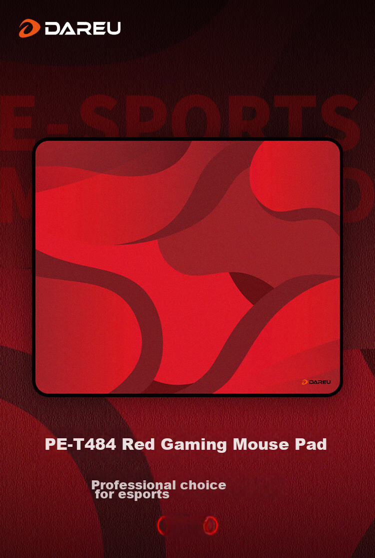 Dareu Gaming Mouse Pad Large FPS Saturn Balanced Control Mat 460x400x4mm Thickened Edges CS:GO/WASD Desk Mat 1