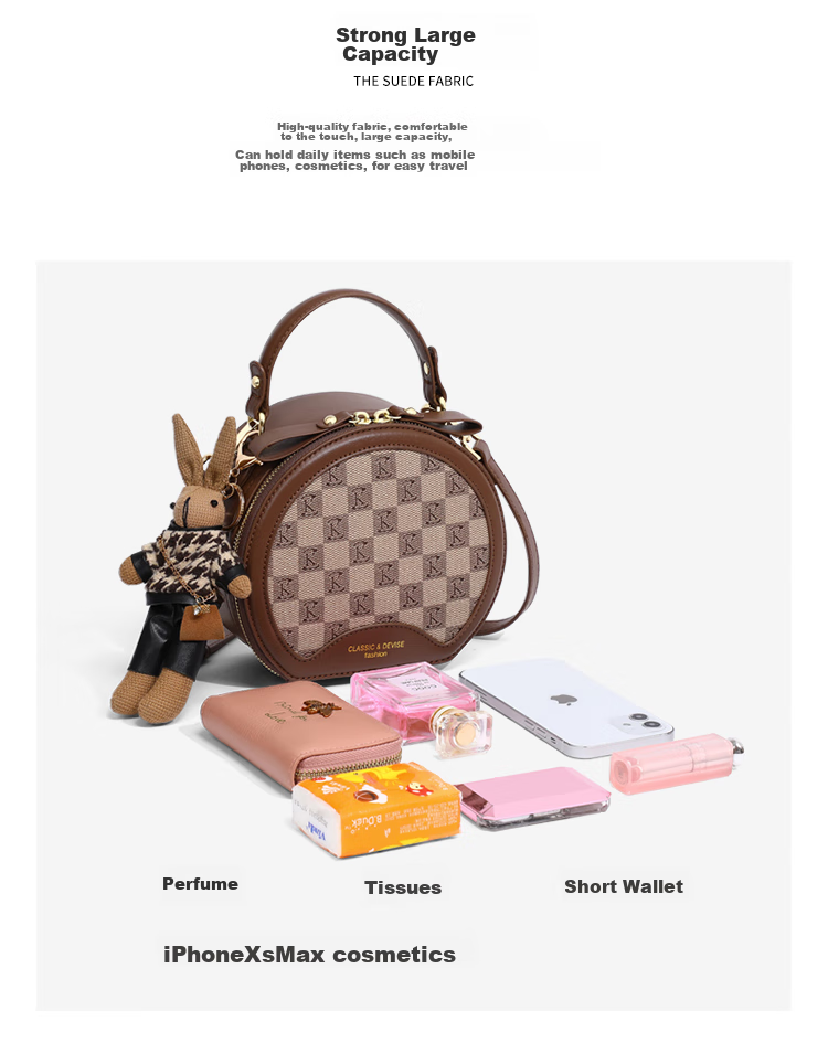 Aiqinghai Handbag, Women's Bag, Phone Pouch, Shoulder Crossbody Tote Bag, Light Luxury Brand, Birthday And Mother's Day Gift, Practical Present for Mom 11