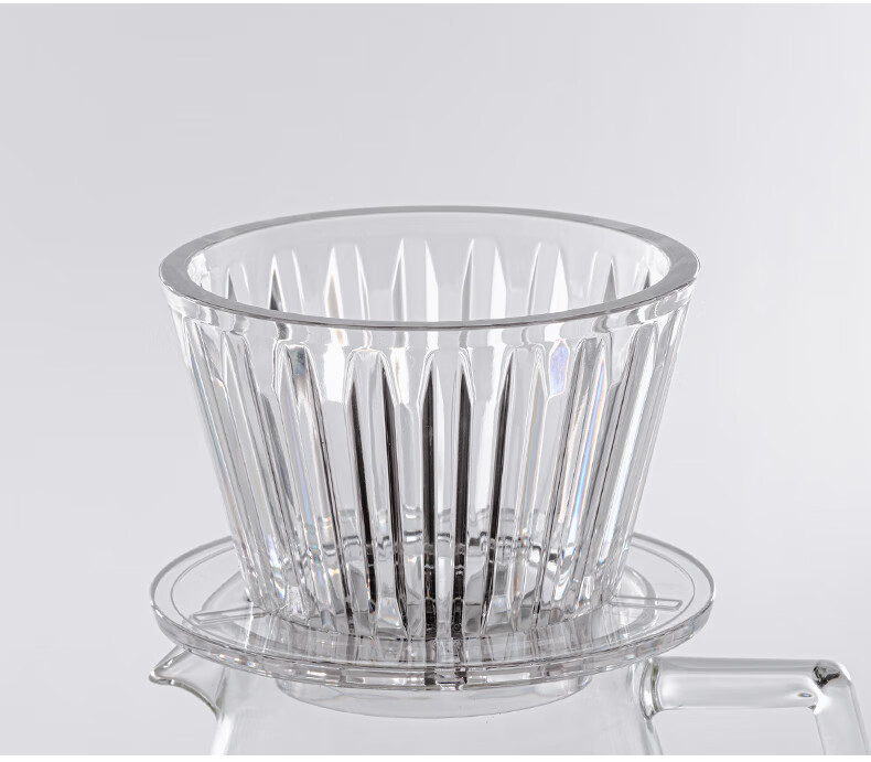Timemore Ice Gaze B75 Pour Over Coffee Filter Cup Cake Filter Cup Flat Bottom Filter Cup Home Coffee Utensils 19