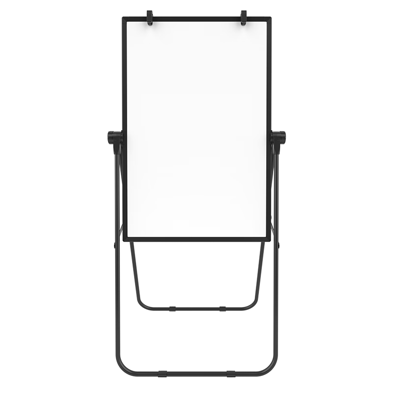 Deli 60×90cm White And Green Board (White Board + Green Board), U-Shaped Adjustable Height Double-Sided Mobile Whiteboard Stand Writing Board, Blackboard for Home Meetings Office Teaching Magnetic