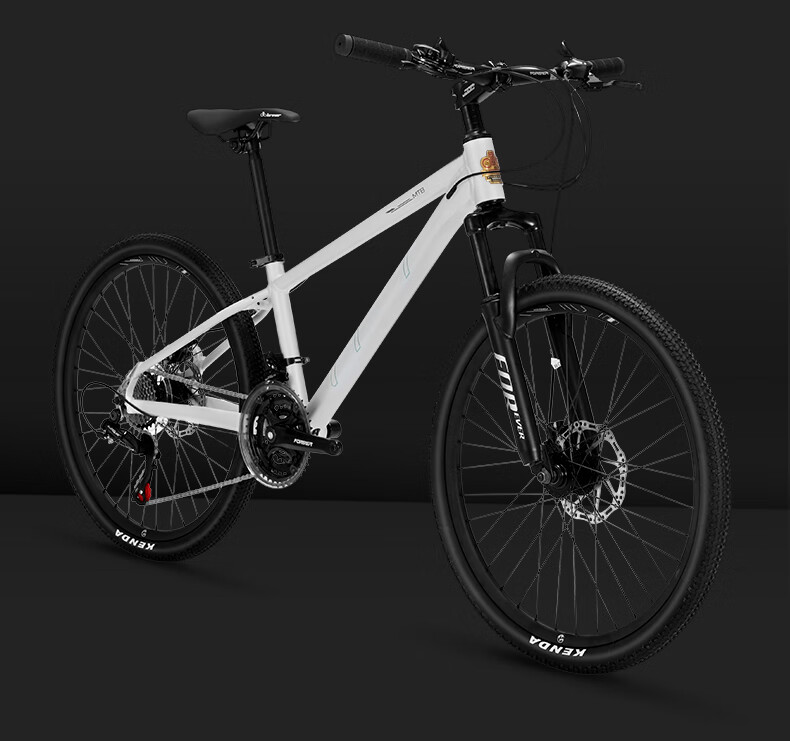 FOREVER Mountain Bike, 26-Inch Shimano, 27-Speed, Aluminum Frame, for Men And Women, Adult And Student Use, City And Off-Road Cycling, Gray Color 29