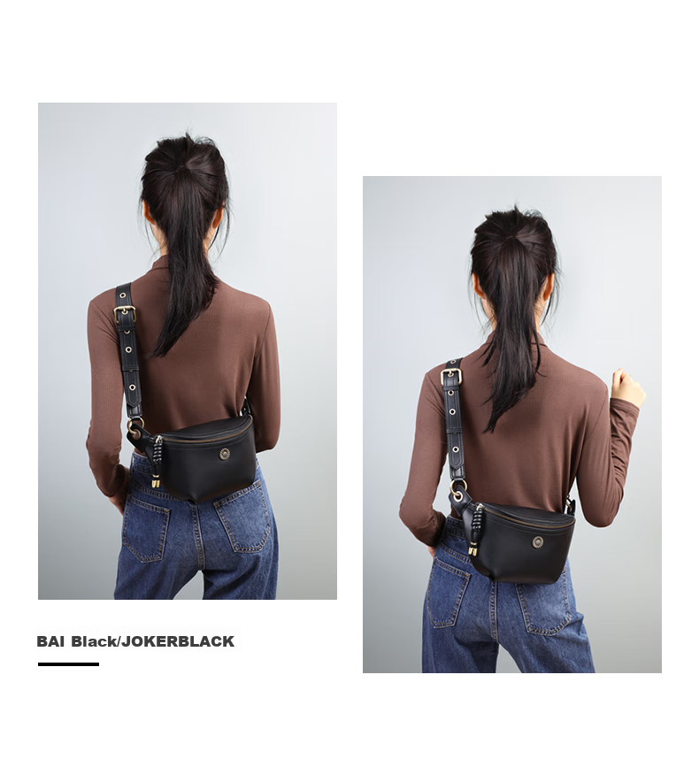 Viney Leather Handbag for Women, Brand Crossbody Chest Bag, Stylish Shoulder Dumpling Bag, Birthday Gift, Versatile Present for Girlfriend Or Wife 4