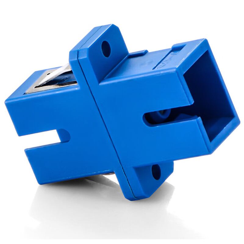 CommKing Fiber Optic Adapter SC-SC Duplex UPC Fiber Optic Patch Cable Extension Coupler SC Interface Flange CKAD-11D 4