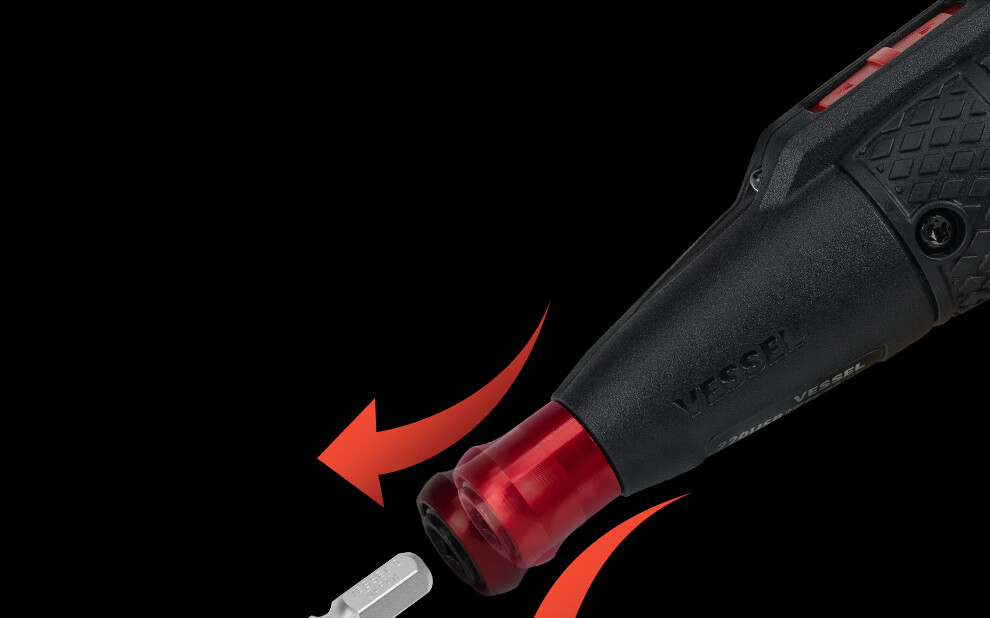 VESSEL Weiwie Flathead Screwdriver Bit, Electric Screwdriver Replacement Bit, Single Flathead Screwdriver, 6*100mm 19
