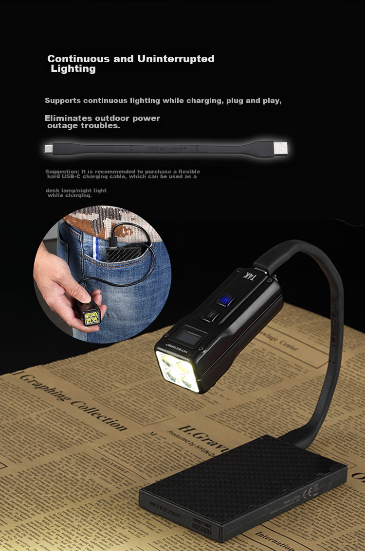 NITECORE T4K Keychain Light, Compact Flashlight, High-Intensity Portable Outdoor Illumination Lamp 16