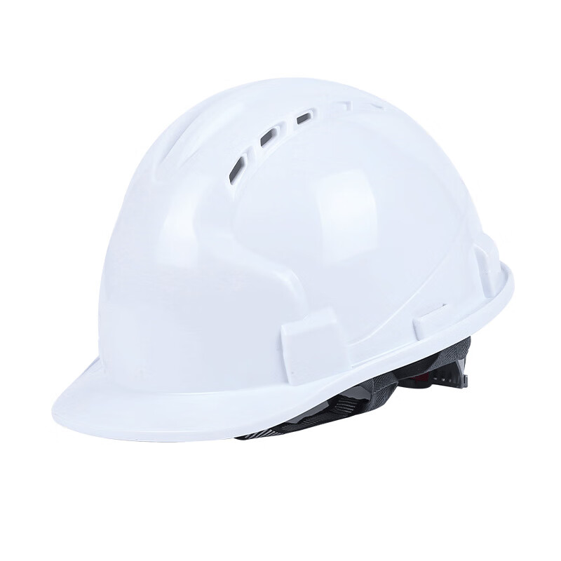 DOLNESRN Safety Helmet Construction Site Breathable National Standard White Three-Rib Leader Worker Helmet Summer Anti-Smash Safety Hat