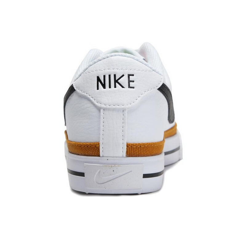 NIKE Women's Skateboarding Shoes COURT LEGACY NN Sneakers DH3161-100 White And Black, Size 37.5 14