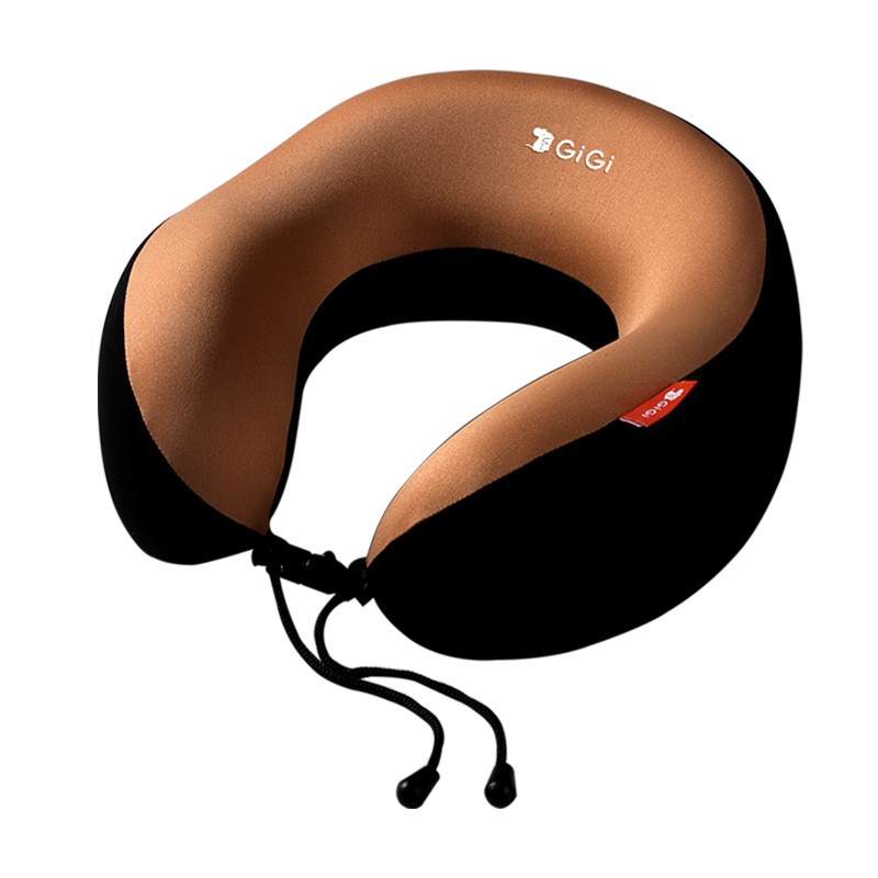 GiGi U-Shaped Neck Pillow, Space Memory Foam Airplane Travel Car Headrest, Nap Pillow Lunch Break Pillow Cushion G-1674 Brow