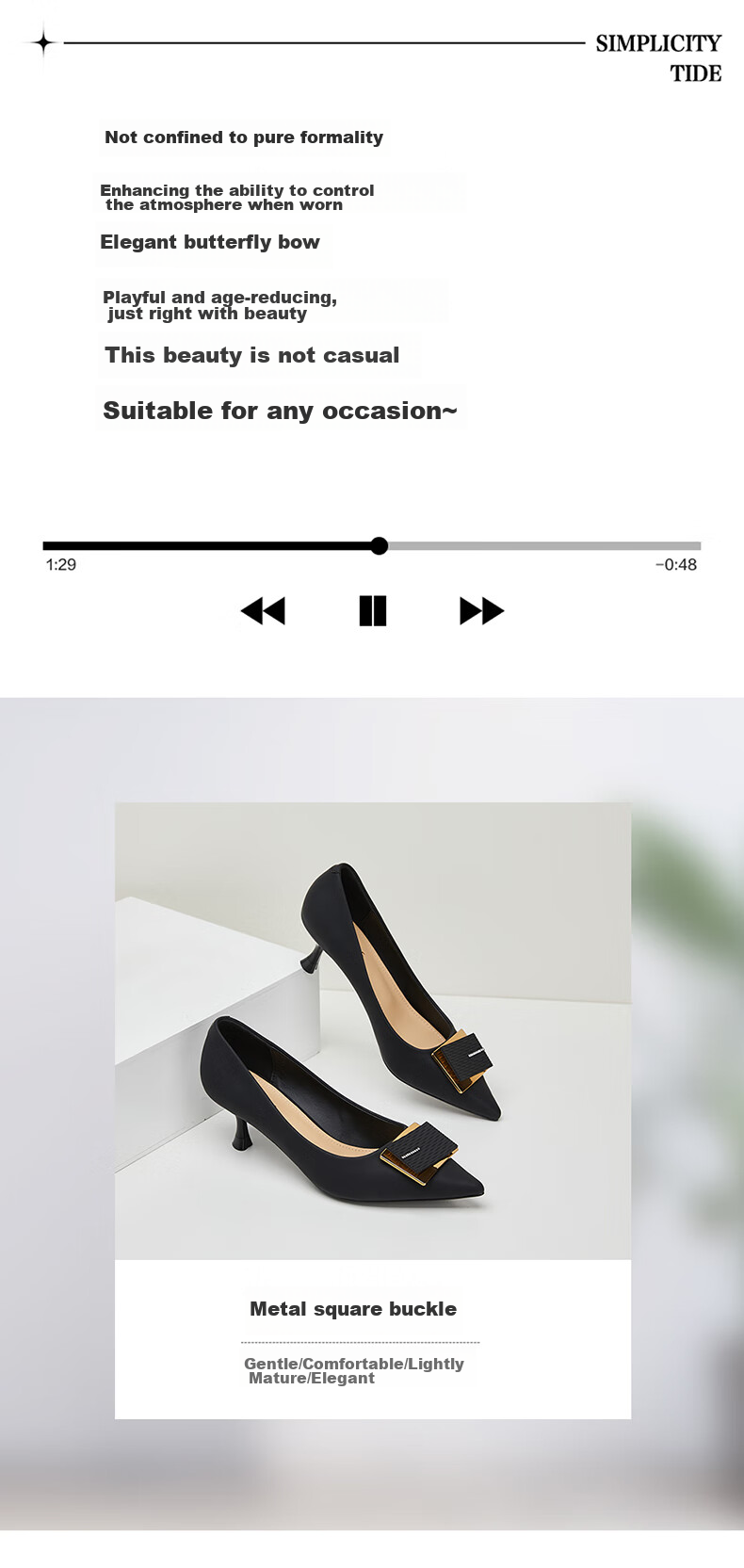 DAPHNE Elegant High Heels for Women, Pointed Toe, Stiletto, Shallow Mouth Pumps, Versatile Work Shoes 4623101023 Beige 36 2