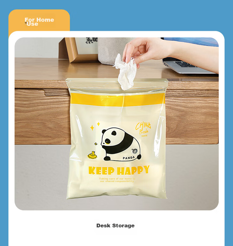 MARYYA Biodegradable Flat-Top Garbage Bags, Black, 50*60cm, 60 Count, Thickened 1.5 Microns, Perforated, for Home And Kitchen Use 12