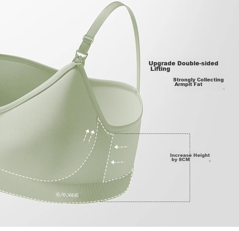 EMXEE, 2-Pack Nursing Bra, Push-Up And Shaping, Wireless, Breastfeeding Bra, Maternity Bra, Size L 15