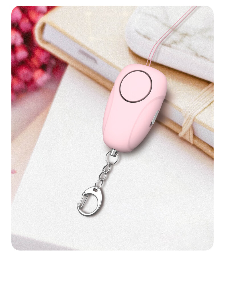 Siwangongli Self-Defense Alarm, Women's Anti-Wolf Device, Strobe Flashlight, Emergency Call Button, Female Protection Gear, SW7530, Ice Blue 14