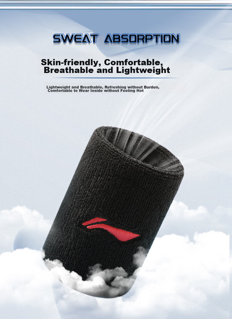 Li-Ning Wrist Guard Sports Badminton Basketball Volleyball Women's Protective Sleeve Cooling Fitness Sprain Wrist Tendon Sheath Wristband for Me 7