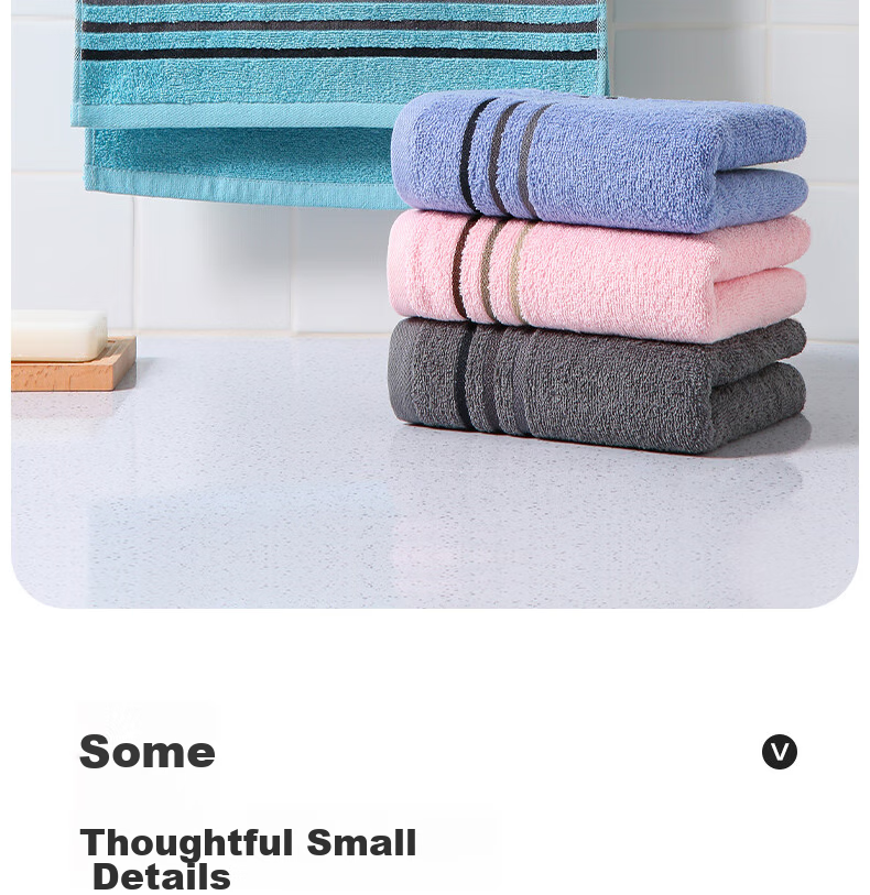 Grace 10A Antibacterial Towel And Bath Towel Set, Extra Large, Skin-Friendly, Breathable, Quick-Drying, Soft, Suitable for Men And Wome 16