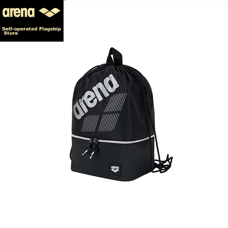Arena Swimming Storage Bag, Portable Large Capacity, Drawstring Closure Backpack, Wet And Dry Separation, Multi-Compartment Storage for Fitness Training