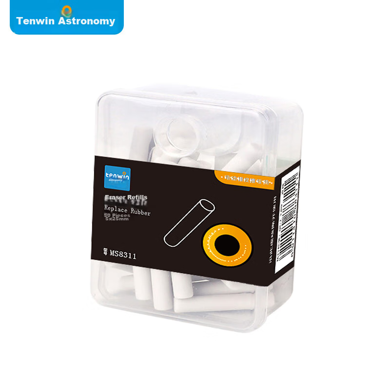 TEN-WIN 8311 Electric Eraser Refill, Spare, 50 Eraser Heads in PP Box