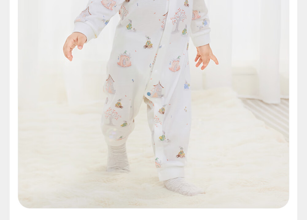 YEEHOO Baby Clothes All-Season Onesie for Boys And Girls, Long-Sleeve Romper, 7A Antibacterial Newborn Clothing 15