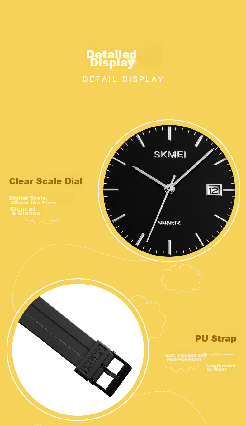 Skmei Student Elementary, Middle And High School Youth Pointer Civil Service Exam Special Watch Silent Waterproof Quartz 1449 11