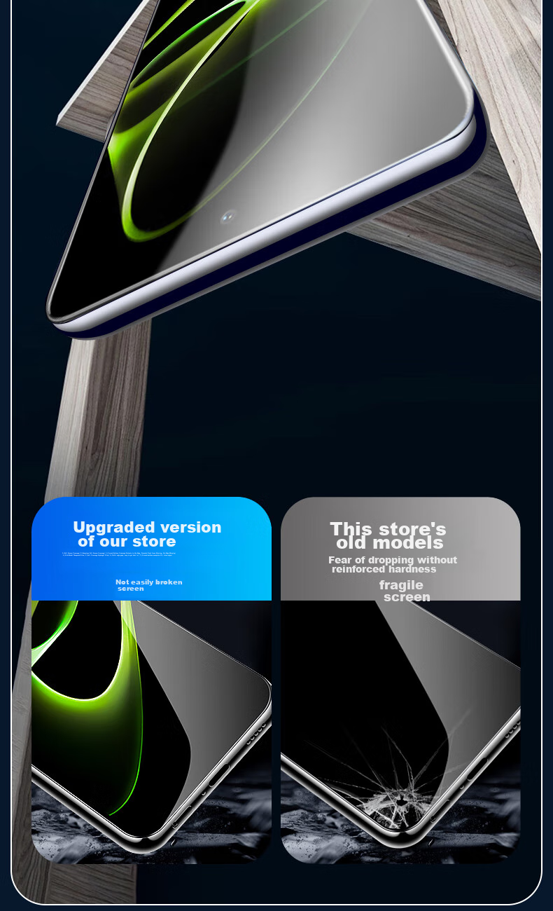 KOOLIFE Tempered Glass Screen Protector for Honor X40GT, Full Coverage High Definition Ultra-Thin Front Film for Huawei Honor X40GT Phone, Shatterproof Anti-Scratch Fingerprint Resistant Glass 7
