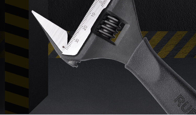 RUBICON Imported Adjustable Wrench Large Opening Multi-Function Adjustable Spanner Bathroom Sink Adjustable Wrench 12 Inch RBV-012 4