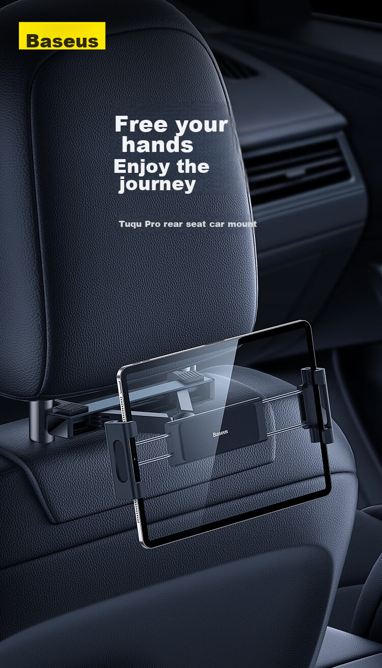 BASEUS Car Tablet Holder, IPad And Phone Mount for Rear Seats, Suitable for Online Car Rentals, New Model for Spring Festival Travel in 2026 1