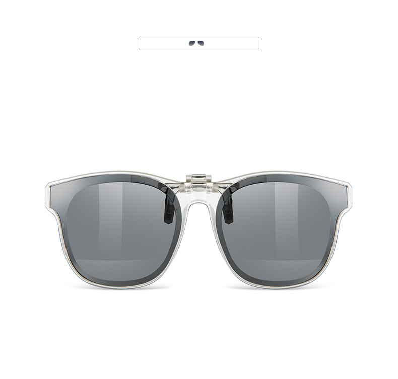 HELEN KELLER Polarized Clip-On Sunglasses Unisex Driving Glasses Clip HP829C2 15