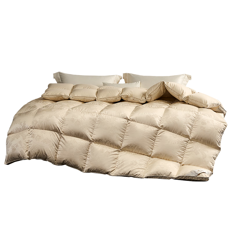 Mercury Home Textiles 95% White Goose Down Quilt Thickened Winter Double Duvet 220cm×240cm 1200g