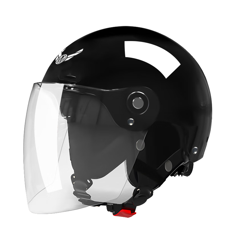 MYARMOR Helmet, Electric Vehicle 3C Certified, New National Standard Class A Anti-Fog Motorcycle Half Helmet, Unisex for All Seasons, Electric Scooter Safety Helmet, One Size Fits All (Head Circumference 54-60cm), Earl Grey Black