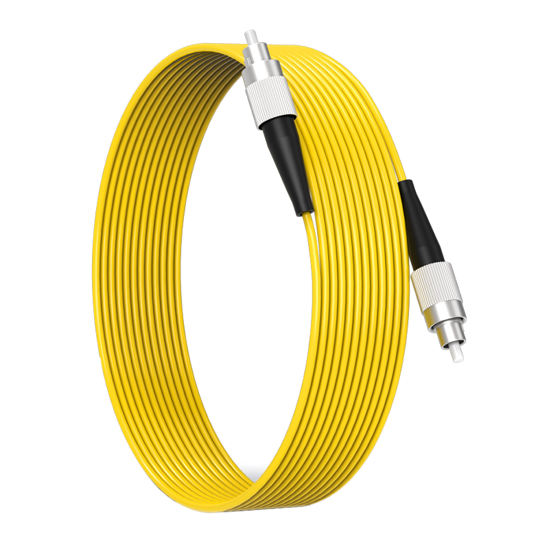 Zhongkeguangdian Single-Mode Fiber Optic Patch Cable, FC-FC Single-Mode Single-Core, 10 Meters, Single-Worker Optical Cable Pigtail, UPC Telecom Grade, 9/125μm Fiber Optic Cable, ZK-FC