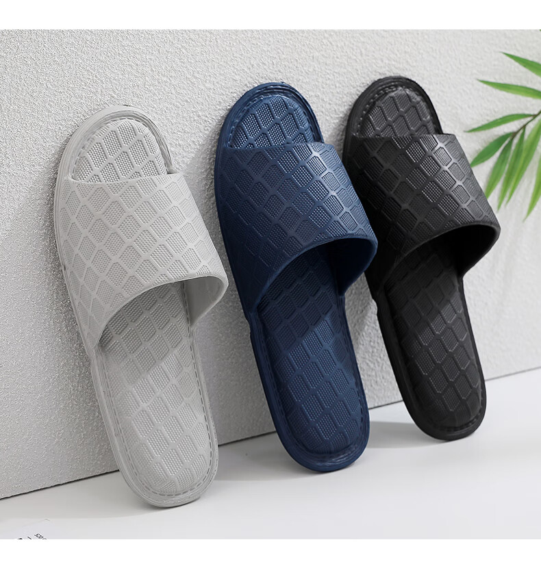 GUOLUOFEI Foldable Portable Ultra-Light Travel Slippers Hotel Summer Unisex Beige Size 42-43 4