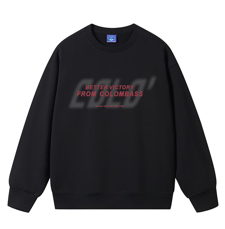 Colombass Trendy American-Style Original Loose-Fit Pullover Crewneck Sweatshirt for Men And Women, Long-Sleeve Base Layer, Fashionable Outerwear for Autumn And Winter 7