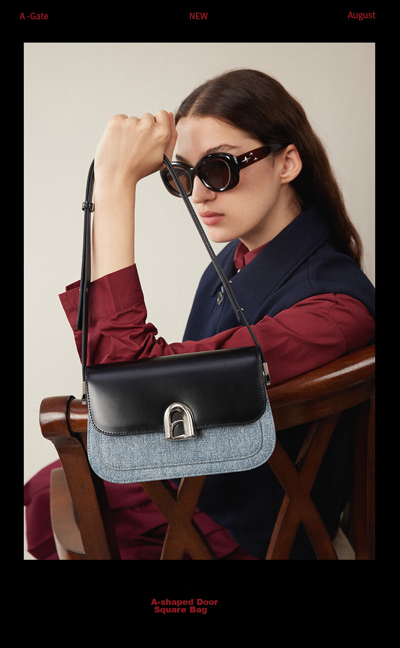 La Festin Women's Handbag, A-Line Design, Versatile Shoulder Crossbody Bag, Light Luxury Commuter Underarm Bag, Birthday Gift for Wome 4