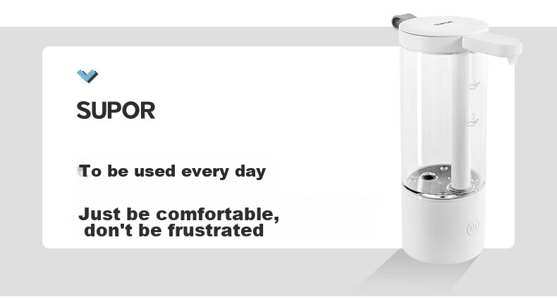 SUPOR Intelligent Automatic Dishwashing Liquid Dispenser, Multi-Functional Touchless Wall-Mounted Soap Dispenser for Mobile Phones And Other Surfaces 11