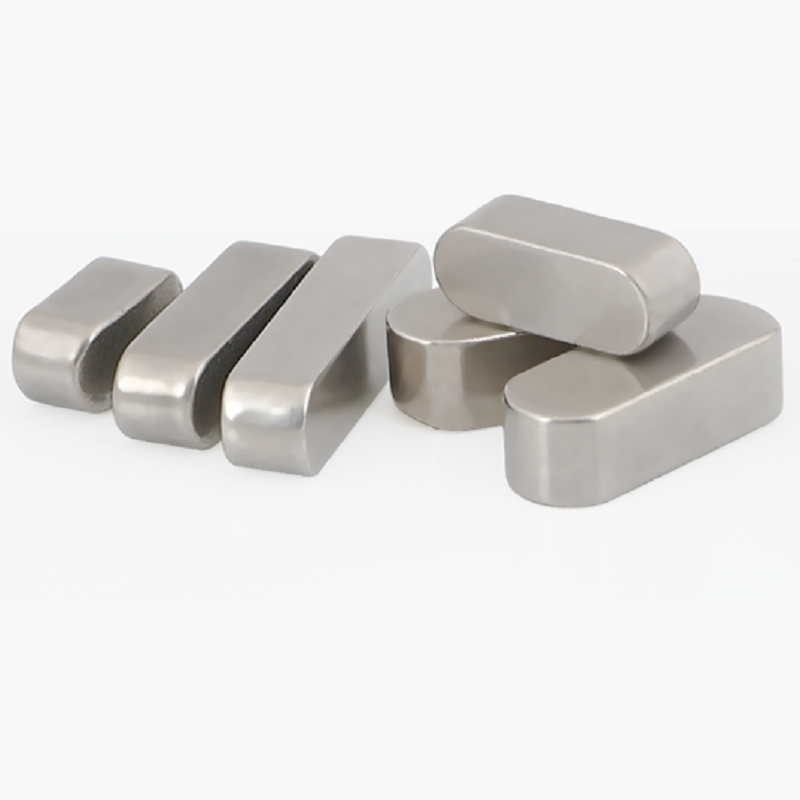 鑫亨达304不锈钢平键圆角a型平键销方料键条头